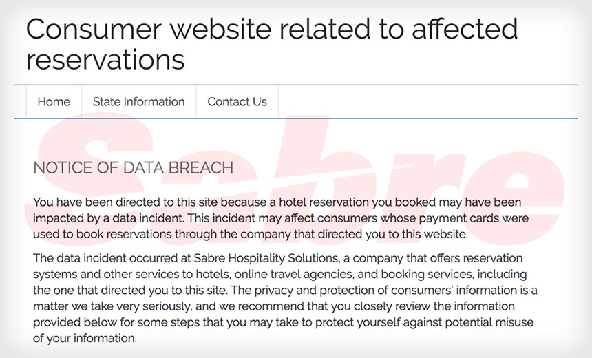 Sabre Says Stolen Credentials Led to Breach