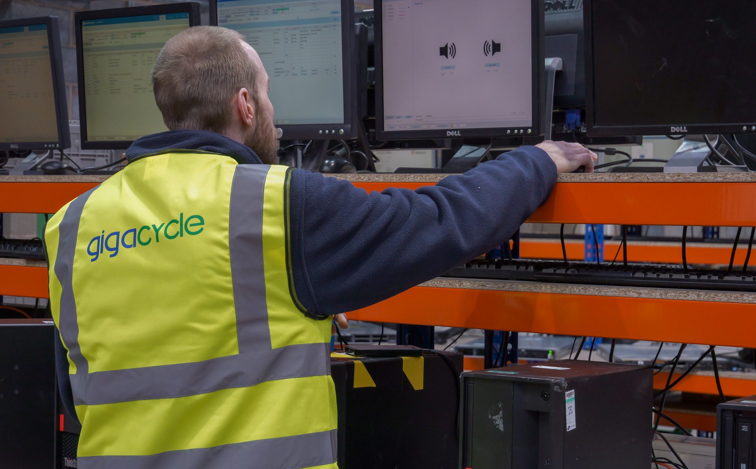 What is ITAD? Data destruction in progress.